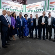 Comitiva Gaúcha recebe ministro Fávaro na Festa da Uva