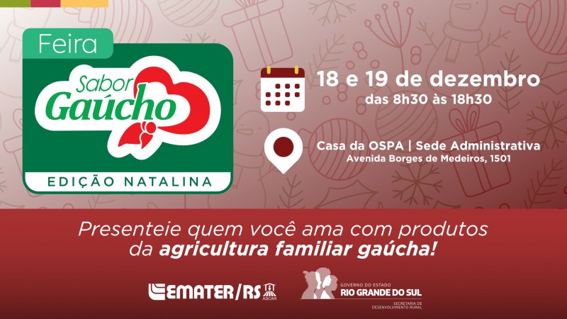 Feira Sabor Gaúcho Edição Natalina TV CAFF
