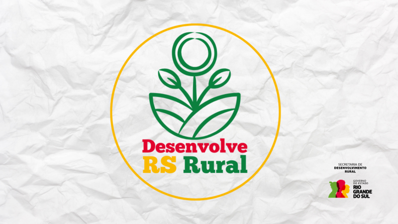 Logo do Programa Desenvolve RS Rural